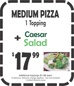 Medium 1 Top & Caesar $17.99
